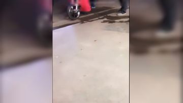 对白有趣广东主播西西半夜勾搭超市怂老板失败后给摩的大叔打飞机大叔摸着主播多毛逼逼幸福满满的